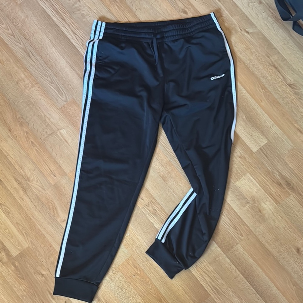 Adidas Womens  Track Pants with white stripes